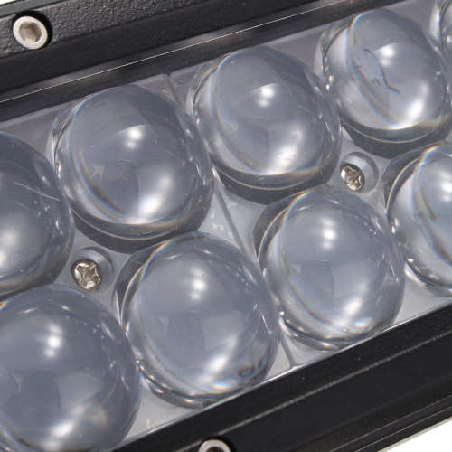 72W LED LIGHT BAR with 4D Optical Lens and Combo Beam 10~32V. Collections allowed