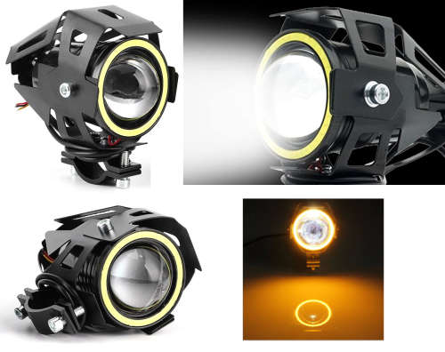 LED Angel Eye Spotlights, Devil Eye Universal Auxiliary Halo Ring Spotlights. Collections allowed.