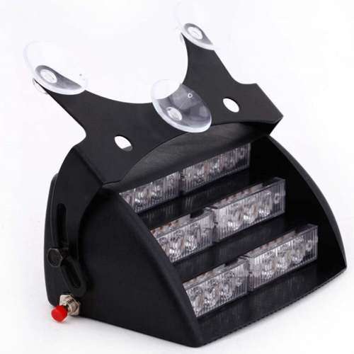 LED Windscreen Emergency Vehicle Flash/Warning Dashboard Light. Collections allowed.