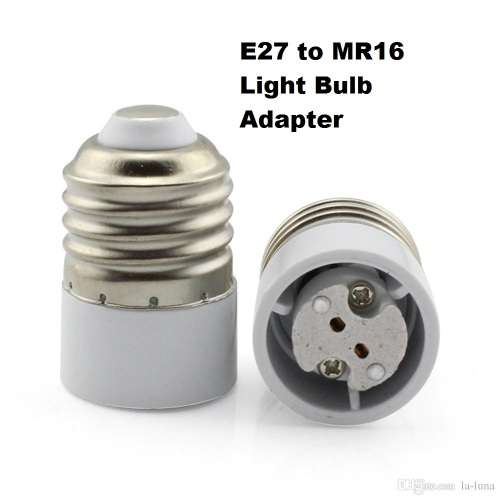 Light Bulb Socket Converters, Adapters (Adaptors) E27 Male To MR16 Female. Collections Are Allowed.