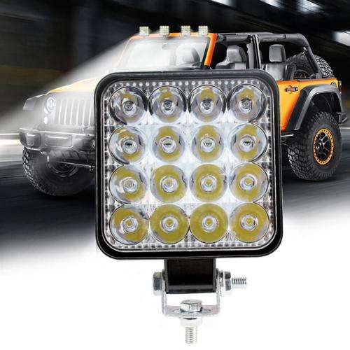 48W LED Auto Work Light Bar Spot Light Optical Lens  9~32V DC. Collections are allowed.