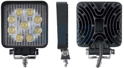 27W LED Auto Work Light Bar Spot Light Optical Lens  9~32V DC. Collections are allowed.