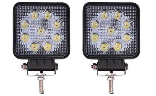 27W LED Auto Work Light Bar Spot Light Optical Lens  9~32V DC. Collections are allowed.