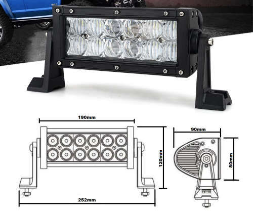 Special Offer 36W LED 5D Lens Light Bar Spot Light with COMBO Beam 10V~32V DC. Collections Allowed