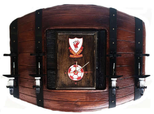 Liverpool FC Flat Barrel Liquor Dispensers with 4 Sets of Optics. Brand New. Collections Are Allowed