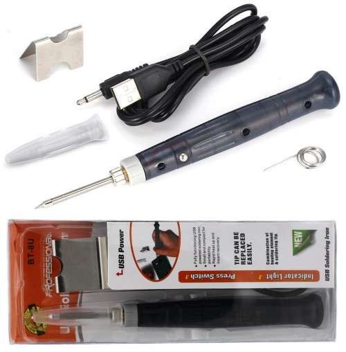 USB Powered Mini Electric Soldering Iron Solder Pen Welding Gun. Collections are allowed.