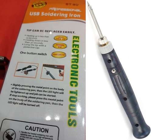 USB Powered Mini Electric Soldering Iron Solder Pen Welding Gun. Collections are allowed.