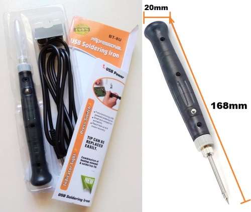 USB Powered Mini Electric Soldering Iron Solder Pen Welding Gun. Collections are allowed.