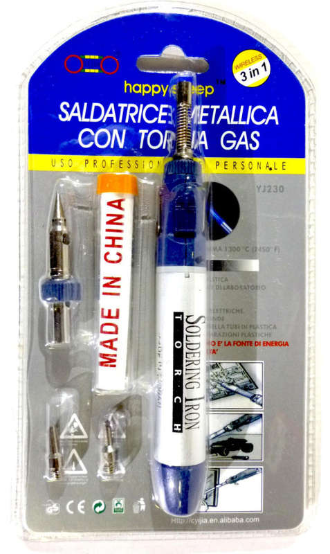 Portable Gas Soldering Iron Pen, Welding Torch and Hair Dryer 3in1 Kit. Collections are allowed.