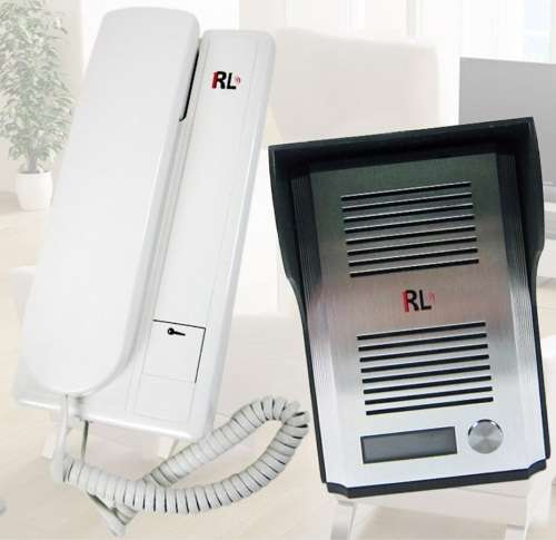Complete Doorphone Intercom System Kit with Electronic Unlock Function. Collections are allowed.