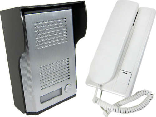 Complete Doorphone Intercom System Kit with Electronic Unlock Function. Collections are allowed.