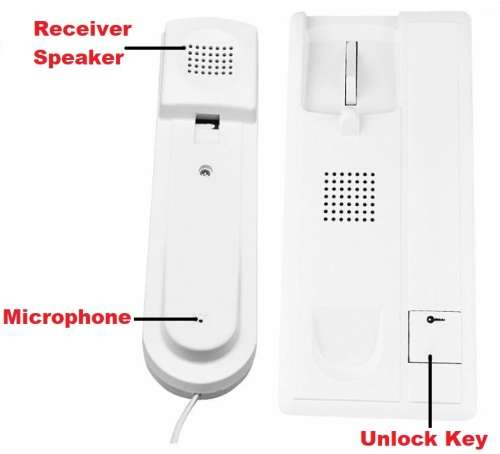 Complete Doorphone Intercom System Kit with Electronic Unlock Function. Collections are allowed.