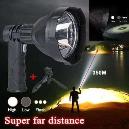 Multifunctional Rechargeable Pistol Light With Tripod Stand and Much More. Collections Are Allowed.