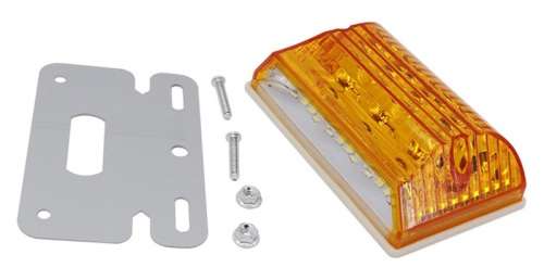 2Pces Side Marker Trailer Lights Indicator Lamps. Universal Truck, Van, PickUp. Collections Allowed.