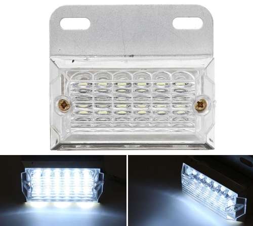 2Pces Side Marker Trailer Lights Indicator Lamps. Universal Truck, Van, PickUp. Collections Allowed.