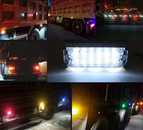 2Pces Side Marker Trailer Lights Indicator Lamps. Universal Truck, Van, PickUp. Collections Allowed.