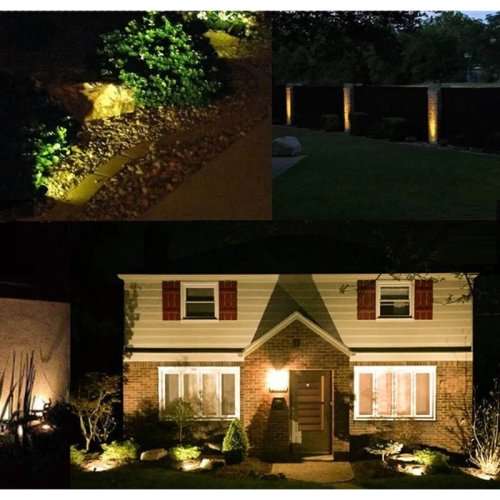 LED Lights: Outdoor Garden / Landscape Warm White Spotlights. 220V AC. Collections are allowed