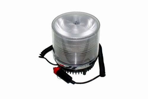LED Magnetic Warning Strobe Emergency Beacon Light COOL WHITE 12V. Collections Are Allowed.