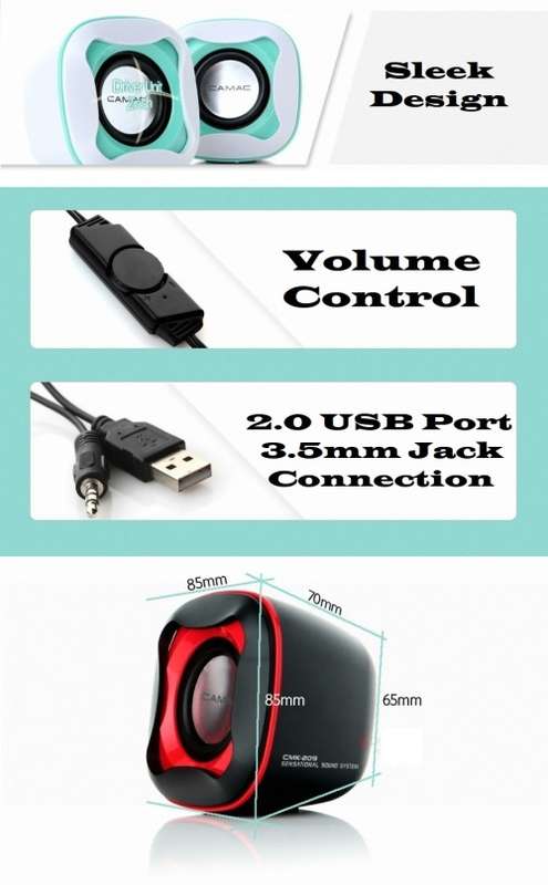 MultiMedia Smart Speakers Compact Portable Camac CMK-209. Collections are allowed.