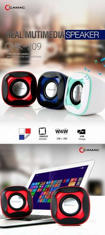 MultiMedia Smart Speakers Compact Portable Camac CMK-209. Collections are allowed.