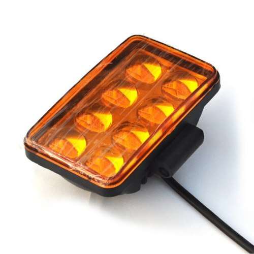 24W LED 3D Lens Light Bar with Amber Spot Beam 10V~32V DC On Special Offer. Collections Allowed.