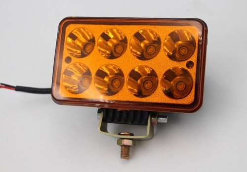 24W LED 3D Lens Light Bar with Amber Spot Beam 10V~32V DC On Special Offer. Collections Allowed.