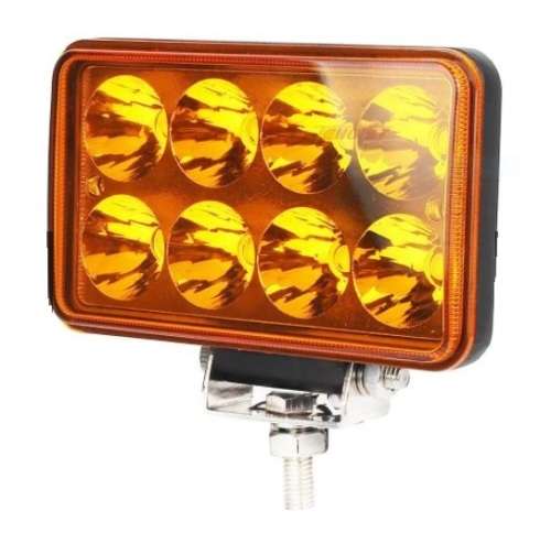 24W LED 3D Lens Light Bar with Amber Spot Beam 10V~32V DC On Special Offer. Collections Allowed.