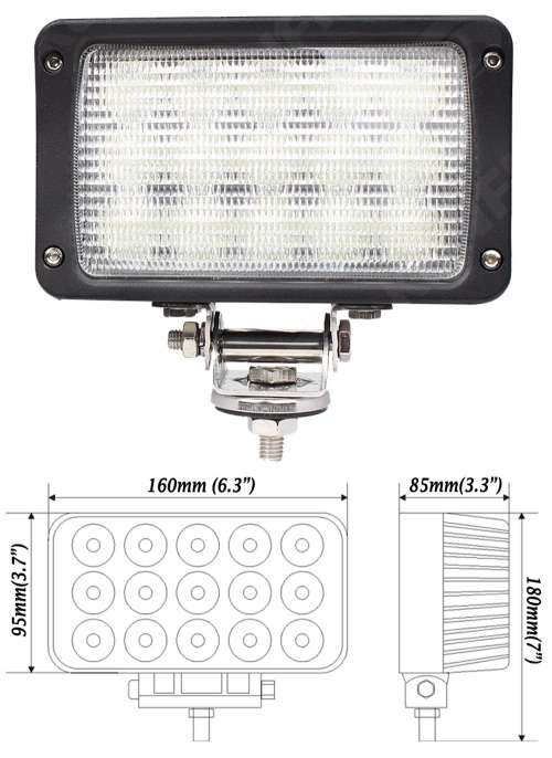 45W LED 5D Lens Light Bar with Flood Beam 10V~32V DC Special Offer. Collections allowed