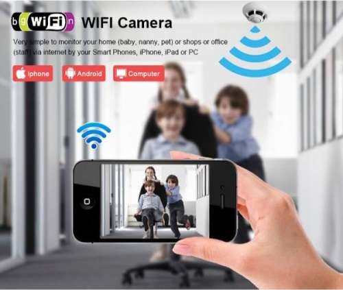 New Wireless Spy Smoke Detector HD Camera with P2P WiFi and Motion Detection. Collections Allowed