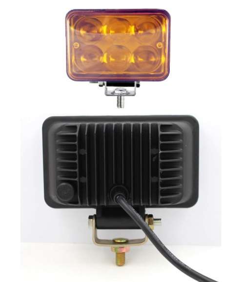18W LED 4D Lens Work Spot Light Bar with Flood Beam 10V~32V DC Special Offer. Collections allowed