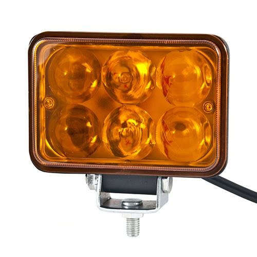 18W LED 4D Lens Work Spot Light Bar with Flood Beam 10V~32V DC Special Offer. Collections allowed