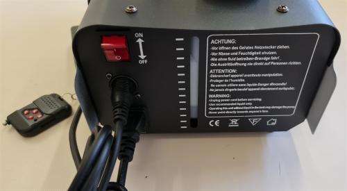 Professional Smoke, Fogger Machine 1500W Heavy Duty, Compact & High Capacity. Collections allowed.