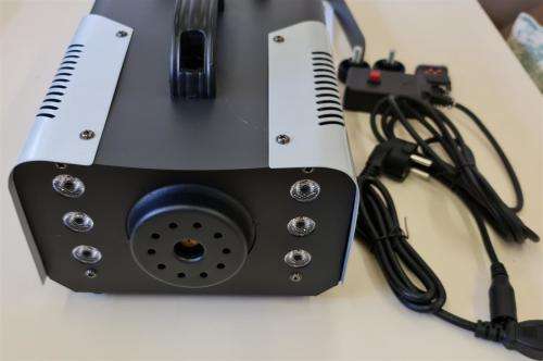Heavy Duty Professional Smoke Fog Machine with RGB LEDs, Compact High Capacity. Collections Allowed.