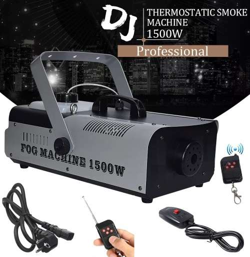 Professional Smoke, Fogger Machine 1500W Heavy Duty, Compact & High Capacity. Collections allowed.