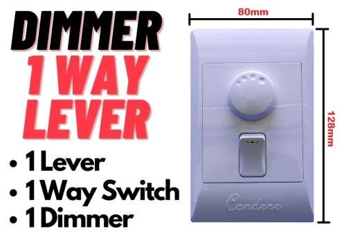 Dimmer Switch Adjustable Brightness Controller Switch With ON/OFF Switch. Collections are allowed.