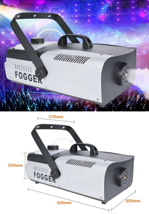 Professional Smoke, Fogger Machine 2000W Heavy Duty, Compact & High Capacity. Collections allowed.
