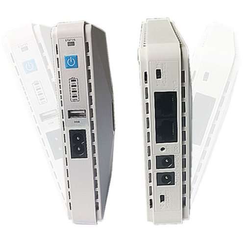 Mini UPS 8800mAh Portable Uninterruptible Power Supply Battery Back-Up. Collections allowed.