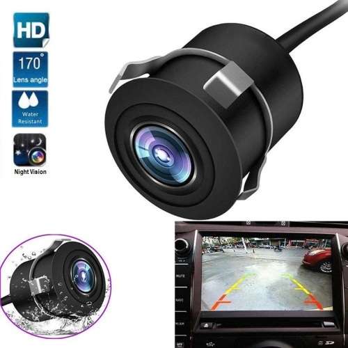 HD Wide Angle Car Rear View Reverse Parking Camera with CCD Technology. Collections allowed