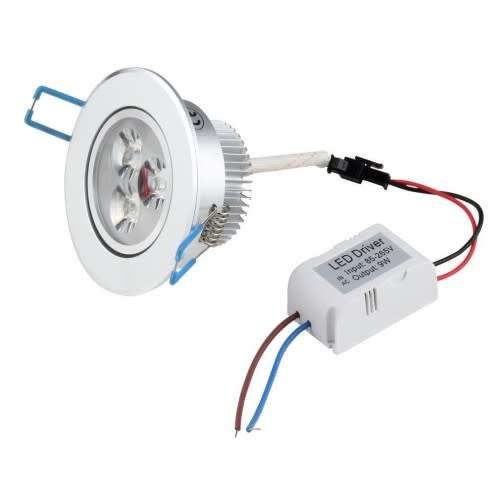 LED Light Bulbs: 3W Ceiling Spotlight / Downlight with a Tilt Function. Collections are allowed.