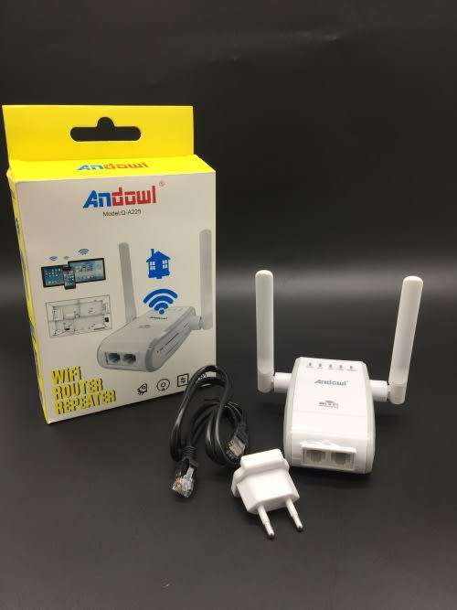 WiFi Router Signal Repeater, Amplifier, Wireless-N Extender, Transponder. Collections are allowed.