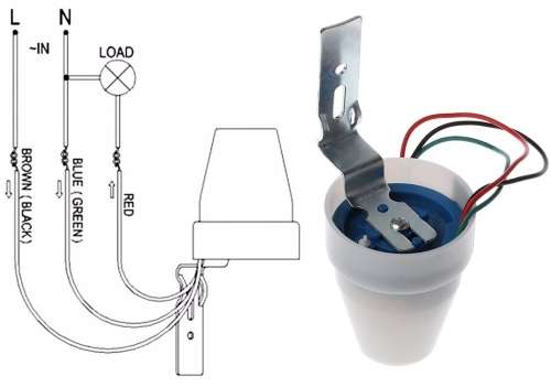 Day Night Adjustable Sensor / Switch / Detector Auto Control Unit 220Volts 10A. Collections Allowed.