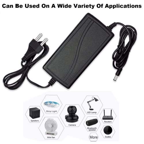 Super Grade AC/DC Waterproof 60W 12V 5A Power Supply, Adapter, Transformer. Collections Are Allowed.
