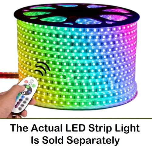 MultiColour RGB LED Wireless 15A Controller and Remote for 220V LED Strip Light. Collections Allowed