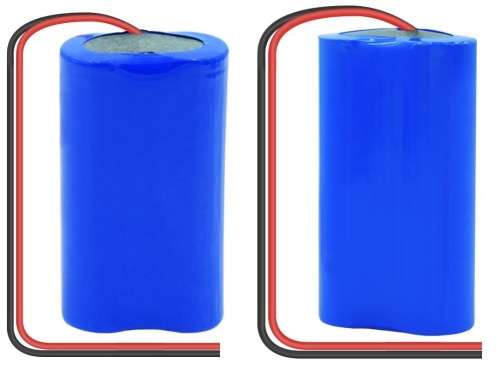 Rechargeable 18650 Battery Twin Pack 7.4V 2-Cells Pack Light Duty Applications. Collections allowed.