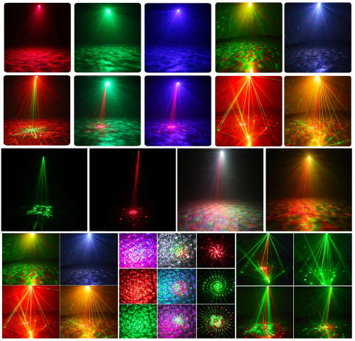 Professional Disco Stage DJ Party Flame Laser LED Light. Stunning Show. Collections Are Allowed