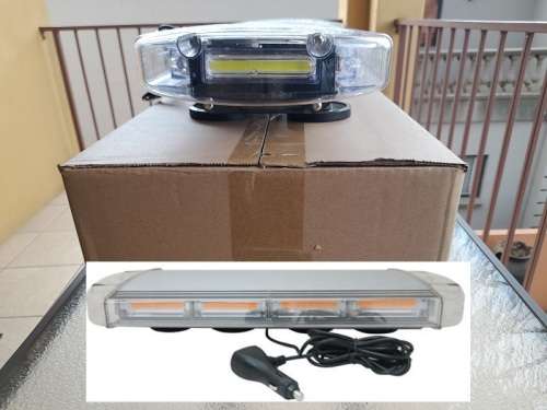 Construction Vehicle Roof Top Emergency Hazard Warning Strobe Flash Light Bar. Collections Allowed.