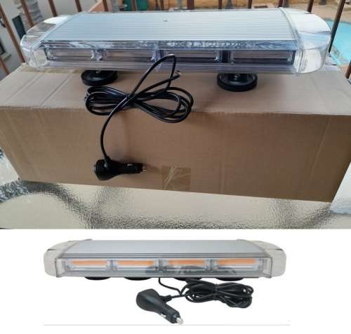 Construction Vehicle Roof Top Emergency Hazard Warning Strobe Flash Light Bar. Collections Allowed.