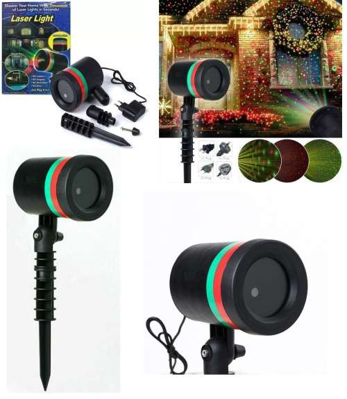 Laser Stage Disco Party Holographic Light Projector, Landscape Garden Outdoor. Collections allowed