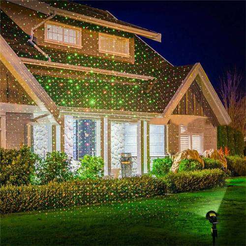 Laser Stage Disco Party Holographic Light Projector, Landscape Garden Outdoor. Collections allowed