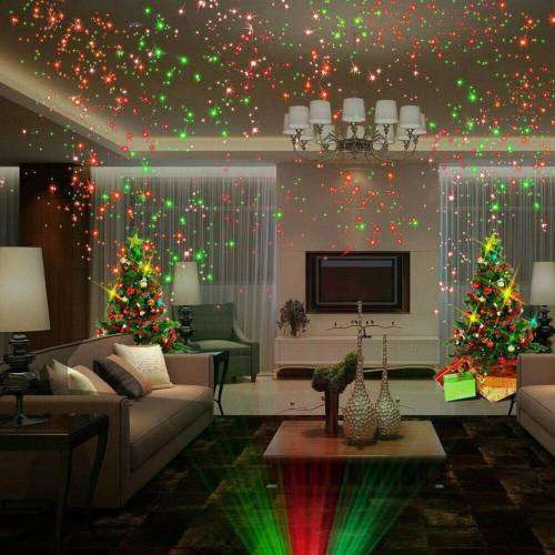 Laser Stage Disco Party Holographic Light Projector, Landscape Garden Outdoor. Collections allowed